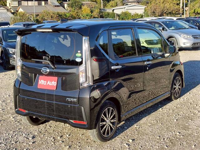 ムーヴ カスタム　Ｘリミテッド　ＳＡＩＩＩ　ＳＤナビ　フルセグＴＶ　リアカメラ　スマートキー　ＬＥＤヘッドライト　衝突軽減ブレーキ　前ドラレコ　シートヒーター　Ｂｌｕｅｔｏｏｔｈ　純正１４インチアルミ　ＥＴＣ（9枚目）