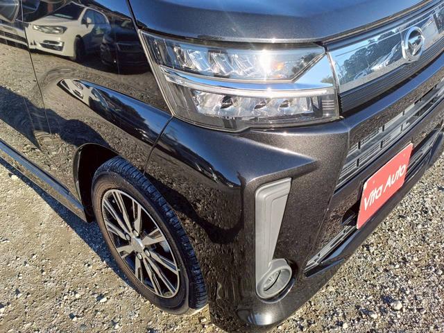 ムーヴ カスタム　Ｘリミテッド　ＳＡＩＩＩ　ＳＤナビ　フルセグＴＶ　リアカメラ　スマートキー　ＬＥＤヘッドライト　衝突軽減ブレーキ　前ドラレコ　シートヒーター　Ｂｌｕｅｔｏｏｔｈ　純正１４インチアルミ　ＥＴＣ（15枚目）