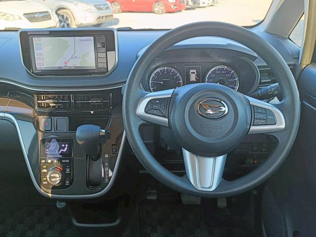 ムーヴ カスタム　Ｘリミテッド　ＳＡＩＩＩ　ＳＤナビ　フルセグＴＶ　リアカメラ　スマートキー　ＬＥＤヘッドライト　衝突軽減ブレーキ　前ドラレコ　シートヒーター　Ｂｌｕｅｔｏｏｔｈ　純正１４インチアルミ　ＥＴＣ（19枚目）