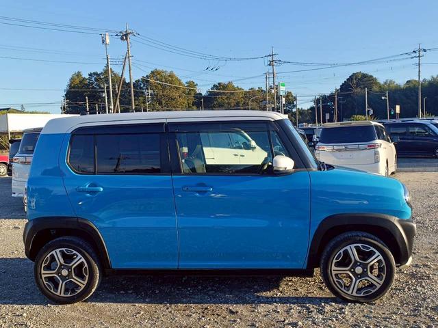 ハスラー Ｘ　メモリーナビ　リアカメラ　スマートキー　ＨＩＤヘッドライト　衝突軽減ブレーキ　Ｂｌｕｅｔｏｏｔｈ　純正１５インチアルミ　社外アルミ（冬タイヤ）積込（7枚目）