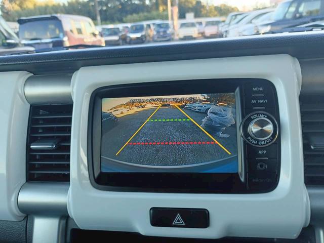 ハスラー Ｘ　メモリーナビ　リアカメラ　スマートキー　ＨＩＤヘッドライト　衝突軽減ブレーキ　Ｂｌｕｅｔｏｏｔｈ　純正１５インチアルミ　社外アルミ（冬タイヤ）積込（22枚目）