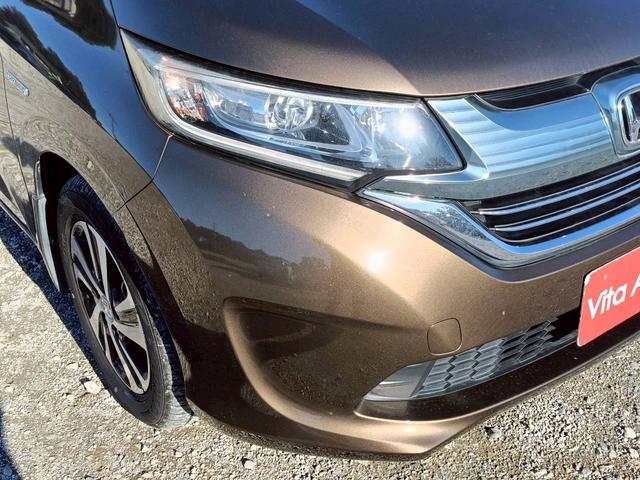 フリード＋ハイブリッド ハイブリッドＥＸ　メモリーナビ　フルセグＴＶ　リアカメラ　スマートキー　ＬＥＤヘッドライト　衝突軽減ブレーキ　両側パワスラ　前ドラレコ　シートヒーター　Ｂｌｕｅｔｏｏｔｈ　ＡＣＣ　純正１５インチアルミ　ＥＴＣ（15枚目）