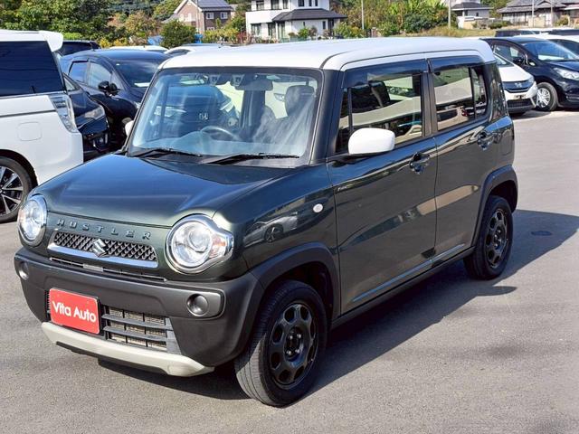 ハスラー Ｆリミテッド　ＳＤナビ　フルセグＴＶ　リアカメラ　スマートキー　ＨＩＤヘッドライト　衝突軽減ブレーキ　シートヒーター　Ｂｌｕｅｔｏｏｔｈ　純正１５インチ鉄　ＥＴＣ（5枚目）