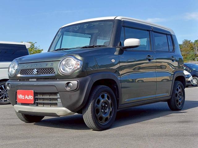 ハスラー Ｆリミテッド　ＳＤナビ　フルセグＴＶ　リアカメラ　スマートキー　ＨＩＤヘッドライト　衝突軽減ブレーキ　シートヒーター　Ｂｌｕｅｔｏｏｔｈ　純正１５インチ鉄　ＥＴＣ（6枚目）