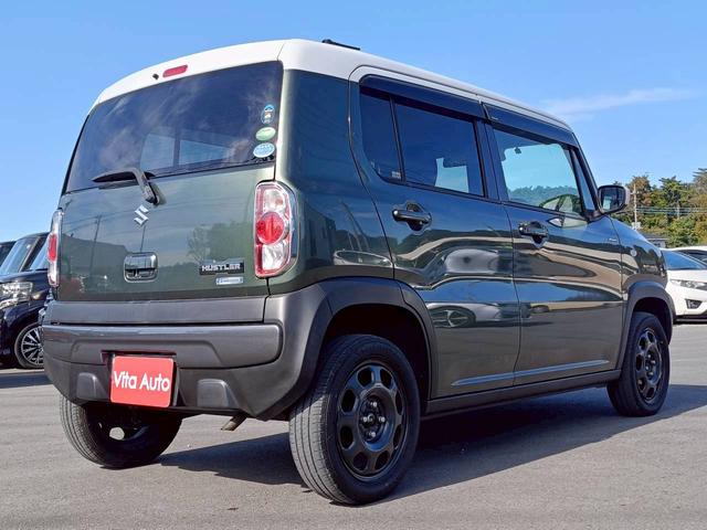 ハスラー Ｆリミテッド　ＳＤナビ　フルセグＴＶ　リアカメラ　スマートキー　ＨＩＤヘッドライト　衝突軽減ブレーキ　シートヒーター　Ｂｌｕｅｔｏｏｔｈ　純正１５インチ鉄　ＥＴＣ（10枚目）