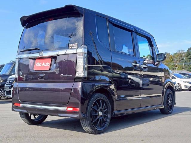 Ｎ－ＢＯＸカスタム Ｇ・ターボＬパッケージ　ＳＤナビ　フルセグＴＶ　リアカメラ　スマートキー　ＨＩＤヘッドライト　衝突軽減ブレーキ　両側パワスラ　前ドラレコ　Ｂｌｕｅｔｏｏｔｈ　クルコン　社外１６インチアルミ　ＥＴＣ（10枚目）