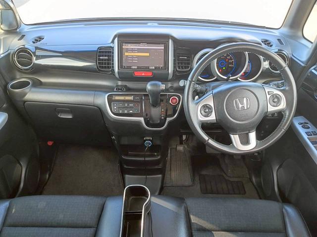 Ｎ－ＢＯＸカスタム Ｇ・ターボＬパッケージ　ＳＤナビ　フルセグＴＶ　リアカメラ　スマートキー　ＨＩＤヘッドライト　衝突軽減ブレーキ　両側パワスラ　前ドラレコ　Ｂｌｕｅｔｏｏｔｈ　クルコン　社外１６インチアルミ　ＥＴＣ（18枚目）