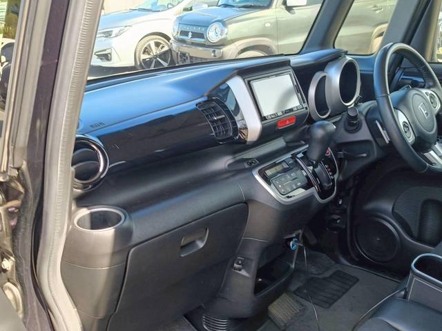 Ｎ－ＢＯＸカスタム Ｇ・ターボＬパッケージ　ＳＤナビ　フルセグＴＶ　リアカメラ　スマートキー　ＨＩＤヘッドライト　衝突軽減ブレーキ　両側パワスラ　前ドラレコ　Ｂｌｕｅｔｏｏｔｈ　クルコン　社外１６インチアルミ　ＥＴＣ（39枚目）