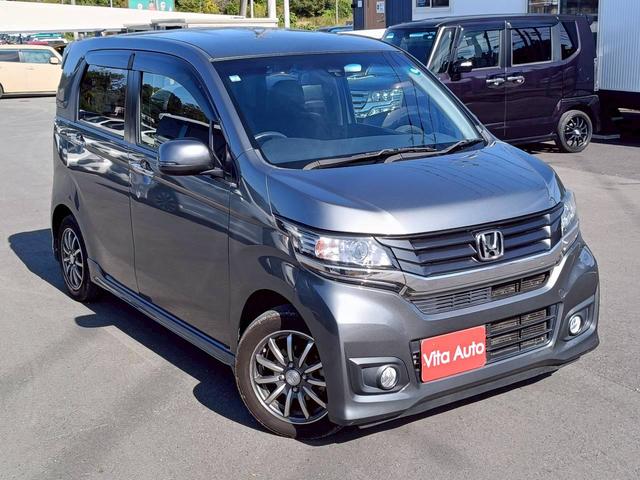 Ｎ－ＷＧＮカスタム Ｇ・ターボパッケージ　メモリーナビ　ワンセグＴＶ　リアカメラ　スマートキー　ＨＩＤヘッドライト　衝突軽減ブレーキ　Ｂｌｕｅｔｏｏｔｈ　クルコン　純正１４インチアルミ　ＥＴＣ（2枚目）