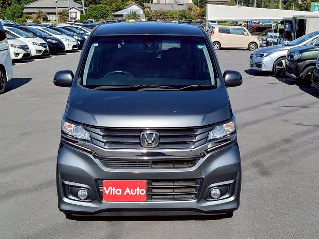 Ｎ－ＷＧＮカスタム Ｇ・ターボパッケージ　メモリーナビ　ワンセグＴＶ　リアカメラ　スマートキー　ＨＩＤヘッドライト　衝突軽減ブレーキ　Ｂｌｕｅｔｏｏｔｈ　クルコン　純正１４インチアルミ　ＥＴＣ（3枚目）