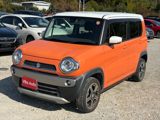 ハスラー Ｘターボ　メモリーナビ　ワンセグＴＶ　リアカメラ　スマートキー　ＨＩＤヘッドライト　衝突軽減ブレーキ　シートヒーター　Ｂｌｕｅｔｏｏｔｈ　純正１５インチアルミ　ＥＴＣ（6枚目）