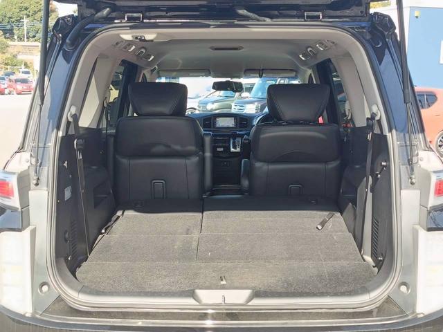 エルグランド 250ハイウェイスターブラックレザー SDナビ フルセグTV リアカメラ スマートキー HIDヘッドライト 片側パワスラ 前ドラレコ 革シート Bluetooth 純正18インチアルミ ETC(40枚目)