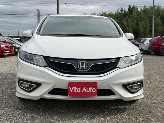 ジェイド ハイブリッドＸ　メモリーナビ　フルセグＴＶ　リアカメラ　スマートキー　ＬＥＤヘッドライト　衝突軽減ブレーキ　革シート　Ｂｌｕｅｔｏｏｔｈ　クルコン　純正１７インチアルミ　ＥＴＣ（3枚目）