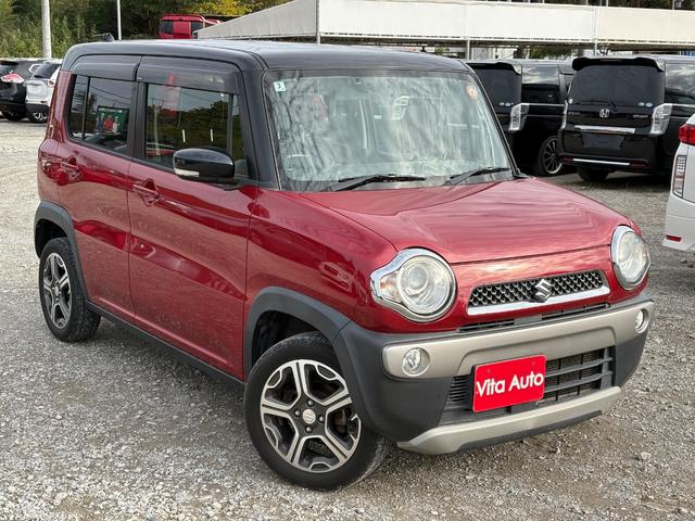 ハスラー Ｘターボ　ＨＤＤナビ　フルセグＴＶ　リアカメラ　スマートキー　ＨＩＤヘッドライト　衝突軽減ブレーキ　シートヒーター　Ｂｌｕｅｔｏｏｔｈ　純正１５インチアルミ　ＥＴＣ（2枚目）