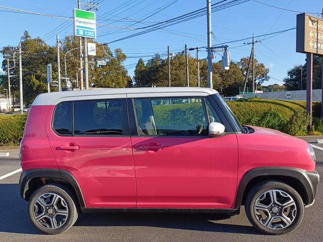 ハスラー Ｘターボ　４ＷＤ　ＳＤナビ　フルセグＴＶ　リアカメラ　スマートキー　ＨＩＤヘッドライト　衝突軽減ブレーキ　前ドラレコ　シートヒーター　Ｂｌｕｅｔｏｏｔｈ　純正１５インチアルミ　ＥＴＣ（5枚目）