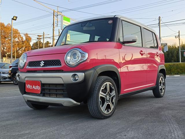 ハスラー Ｘターボ　４ＷＤ　ＳＤナビ　フルセグＴＶ　リアカメラ　スマートキー　ＨＩＤヘッドライト　衝突軽減ブレーキ　前ドラレコ　シートヒーター　Ｂｌｕｅｔｏｏｔｈ　純正１５インチアルミ　ＥＴＣ（8枚目）