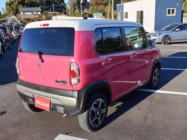 ハスラー Ｘターボ　４ＷＤ　ＳＤナビ　フルセグＴＶ　リアカメラ　スマートキー　ＨＩＤヘッドライト　衝突軽減ブレーキ　前ドラレコ　シートヒーター　Ｂｌｕｅｔｏｏｔｈ　純正１５インチアルミ　ＥＴＣ（9枚目）