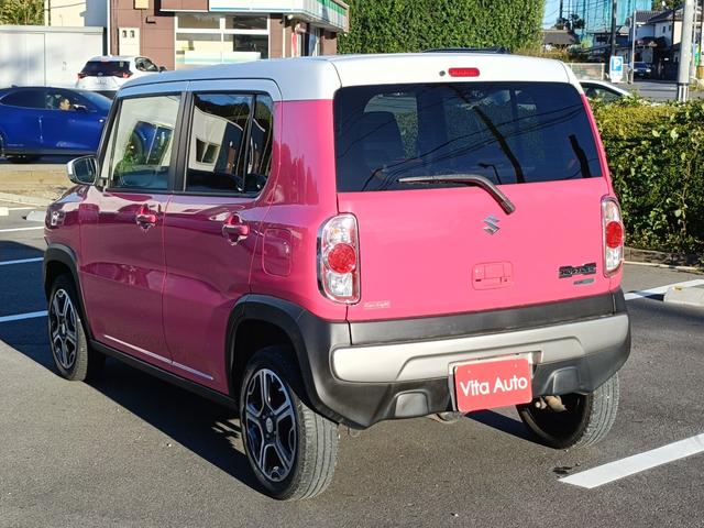 ハスラー Ｘターボ　４ＷＤ　ＳＤナビ　フルセグＴＶ　リアカメラ　スマートキー　ＨＩＤヘッドライト　衝突軽減ブレーキ　前ドラレコ　シートヒーター　Ｂｌｕｅｔｏｏｔｈ　純正１５インチアルミ　ＥＴＣ（13枚目）