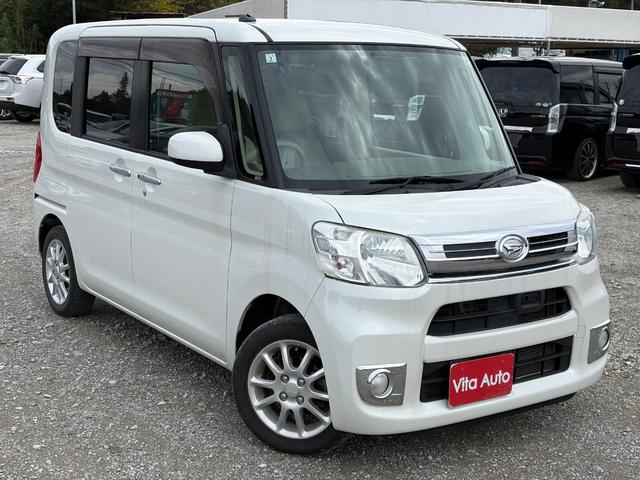 タント Xターボ SA スマートキー 衝突軽減ブレーキ 片側パワスラ 純正14インチアルミ ETC(2枚目)