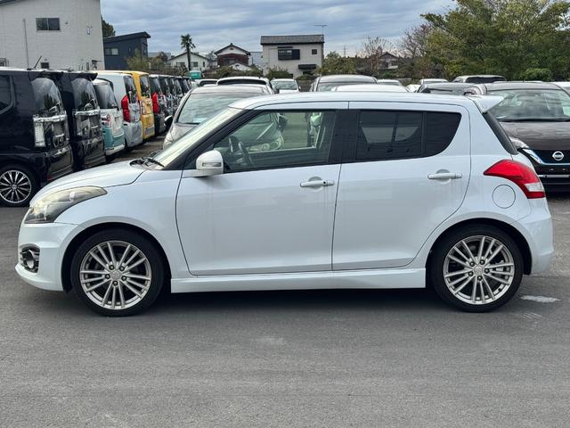 スイフトスポーツ ベースグレード SDナビ フルセグTV スマートキー HIDヘッドライト Bluetooth クルーズコントロール 純正17インチアルミ ETC(7枚目)