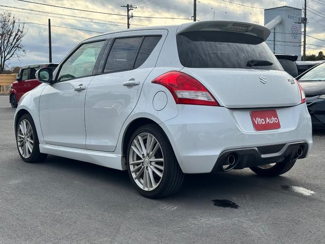 スイフトスポーツ ベースグレード SDナビ フルセグTV スマートキー HIDヘッドライト Bluetooth クルーズコントロール 純正17インチアルミ ETC(9枚目)