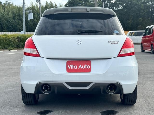 スイフトスポーツ ベースグレード SDナビ フルセグTV スマートキー HIDヘッドライト Bluetooth クルーズコントロール 純正17インチアルミ ETC(11枚目)