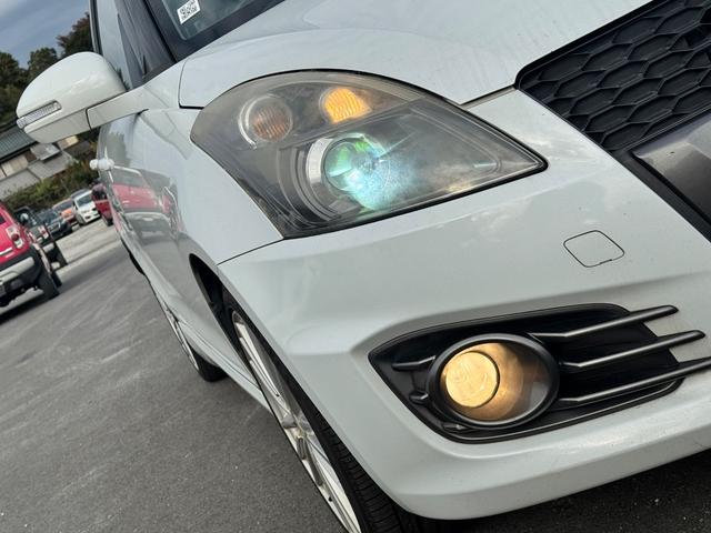 スイフトスポーツ ベースグレード SDナビ フルセグTV スマートキー HIDヘッドライト Bluetooth クルーズコントロール 純正17インチアルミ ETC(17枚目)