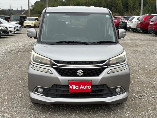 ソリオバンディット ハイブリッドＭＶ　メモリーナビ　フルセグＴＶ　全方位カメラ　スマートキー　ＬＥＤヘッドライト　衝突軽減ブレーキ　両側パワスラ　前ドラレコ　Ｂｌｕｅｔｏｏｔｈ　クルコン　純正１５インチアルミ　ＥＴＣ（3枚目）