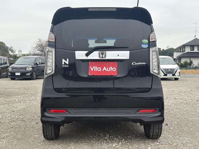 Ｎ－ＷＧＮカスタム Ｇ・ターボパッケージ　メモリーナビ　ワンセグＴＶ　リアカメラ　スマートキー　ＨＩＤヘッドライト　クルーズコントロール　純正１５インチアルミ（12枚目）