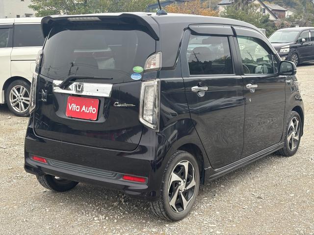 Ｎ－ＷＧＮカスタム Ｇ・ターボパッケージ　メモリーナビ　ワンセグＴＶ　リアカメラ　スマートキー　ＨＩＤヘッドライト　クルーズコントロール　純正１５インチアルミ（13枚目）