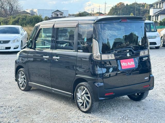 スペーシアカスタム ＸＳ　メモリーナビ　フルセグＴＶ　リアカメラ　スマートキー　ＨＩＤヘッドライト　衝突軽減ブレーキ　両側パワスラ　シートヒーター　Ｂｌｕｅｔｏｏｔｈ　純正１５インチアルミ　ＥＴＣ（11枚目）