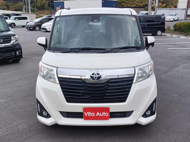 ルーミー Ｘ　Ｓ　ＳＤナビ　フルセグＴＶ　リアカメラ　スマートキー　衝突軽減ブレーキ　片側パワスラ　前ドラレコ　Ｂｌｕｅｔｏｏｔｈ　純正１４インチ鉄　ＥＴＣ（3枚目）