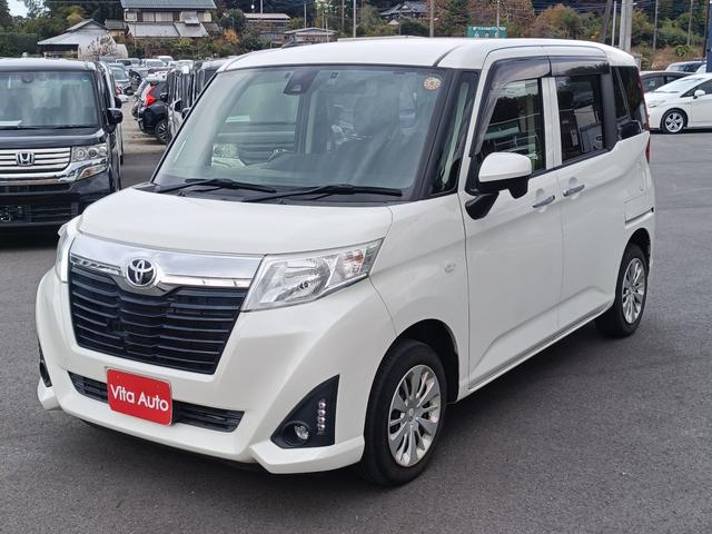 ルーミー Ｘ　Ｓ　ＳＤナビ　フルセグＴＶ　リアカメラ　スマートキー　衝突軽減ブレーキ　片側パワスラ　前ドラレコ　Ｂｌｕｅｔｏｏｔｈ　純正１４インチ鉄　ＥＴＣ（5枚目）