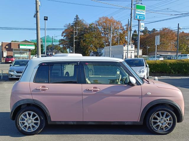 アルトラパン Ｓ　スマートキー　ＨＩＤヘッドライト　衝突軽減ブレーキ　シートヒーター　社外１４インチアルミ（7枚目）