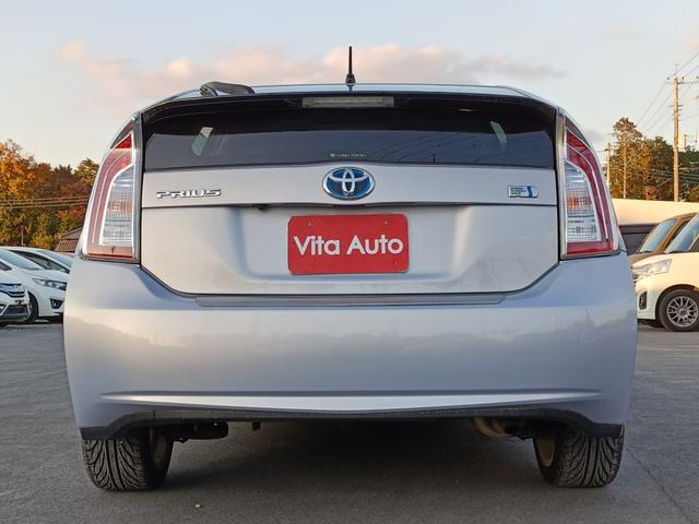 プリウス Gツーリングセレクション SDナビ フルセグTV リアカメラ スマートキー LEDヘッドライト 革シート Bluetooth クルコン 純正17インチアルミ ETC(12枚目)