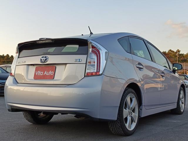 プリウス Gツーリングセレクション SDナビ フルセグTV リアカメラ スマートキー LEDヘッドライト 革シート Bluetooth クルコン 純正17インチアルミ ETC(14枚目)