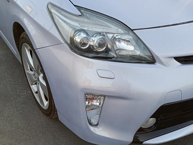 プリウス Gツーリングセレクション SDナビ フルセグTV リアカメラ スマートキー LEDヘッドライト 革シート Bluetooth クルコン 純正17インチアルミ ETC(17枚目)