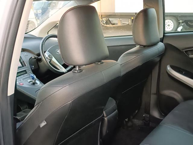 プリウス Gツーリングセレクション SDナビ フルセグTV リアカメラ スマートキー LEDヘッドライト 革シート Bluetooth クルコン 純正17インチアルミ ETC(35枚目)