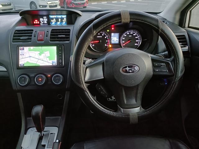 XV 2.0i-L アイサイト 4WD SDナビ フルセグTV リアカメラ スマートキー HIDヘッドライト 衝突軽減ブレーキ 革シート Bluetooth ACC 純正17インチアルミ ETC(19枚目)