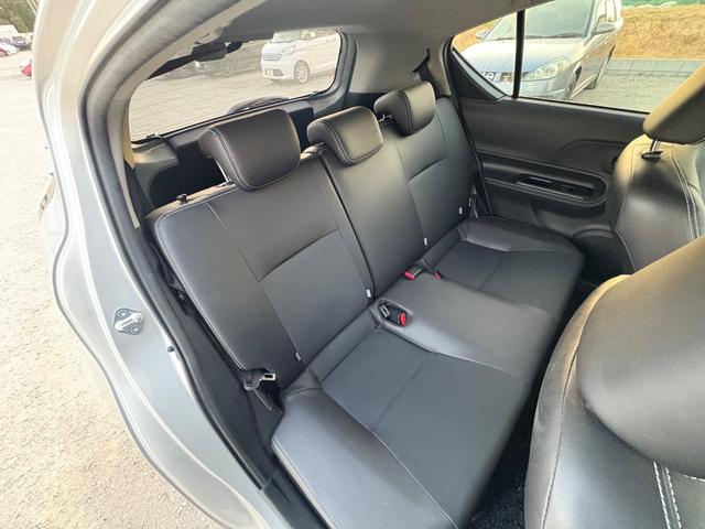 アクア Ｇブラックソフトレザーセレクション　ＳＤナビ　ワンセグＴＶ　スマートキー　ＬＥＤヘッドライト　Ｂｌｕｅｔｏｏｔｈ　クルコン　純正１５インチアルミ　ＥＴＣ（34枚目）