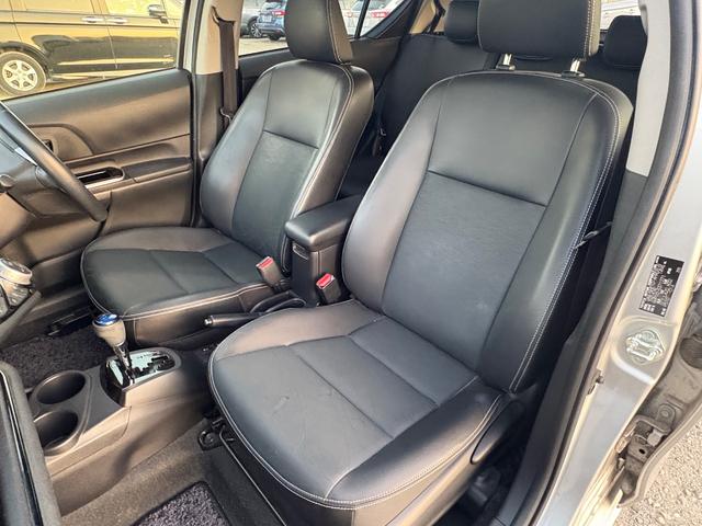 アクア Ｇブラックソフトレザーセレクション　ＳＤナビ　ワンセグＴＶ　スマートキー　ＬＥＤヘッドライト　Ｂｌｕｅｔｏｏｔｈ　クルコン　純正１５インチアルミ　ＥＴＣ（37枚目）