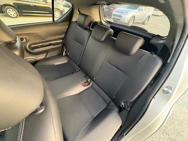 アクア Ｇブラックソフトレザーセレクション　ＳＤナビ　ワンセグＴＶ　スマートキー　ＬＥＤヘッドライト　Ｂｌｕｅｔｏｏｔｈ　クルコン　純正１５インチアルミ　ＥＴＣ（40枚目）