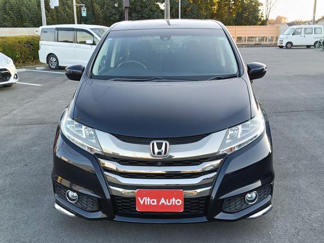 オデッセイ アブソルート・ＥＸ　４ＷＤ　メモリーナビ　フルセグＴＶ　全方位カメラ　フリップダウンモニター　スマートキー　ＬＥＤヘッドライト　衝突軽減ブレーキ　両側パワスラ　Ｂｌｕｅｔｏｏｔｈ　クルコン　純正１７インチアルミ　ＥＴＣ（3枚目）