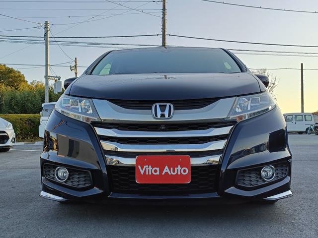 オデッセイ アブソルート・ＥＸ　４ＷＤ　メモリーナビ　フルセグＴＶ　全方位カメラ　フリップダウンモニター　スマートキー　ＬＥＤヘッドライト　衝突軽減ブレーキ　両側パワスラ　Ｂｌｕｅｔｏｏｔｈ　クルコン　純正１７インチアルミ　ＥＴＣ（4枚目）