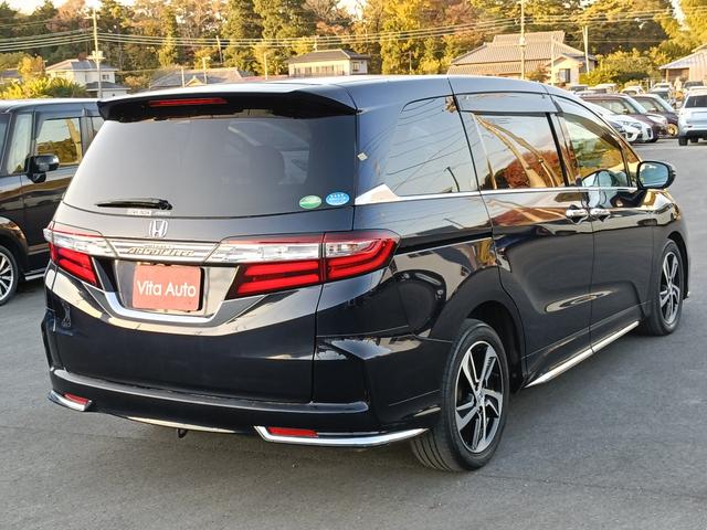 オデッセイ アブソルート・ＥＸ　４ＷＤ　メモリーナビ　フルセグＴＶ　全方位カメラ　フリップダウンモニター　スマートキー　ＬＥＤヘッドライト　衝突軽減ブレーキ　両側パワスラ　Ｂｌｕｅｔｏｏｔｈ　クルコン　純正１７インチアルミ　ＥＴＣ（13枚目）