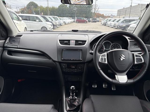 スイフトスポーツ ベースグレード SDナビ フルセグTV リアカメラ スマートキー LEDヘッドライト クルコン 純正17インチアルミ ETC(17枚目)