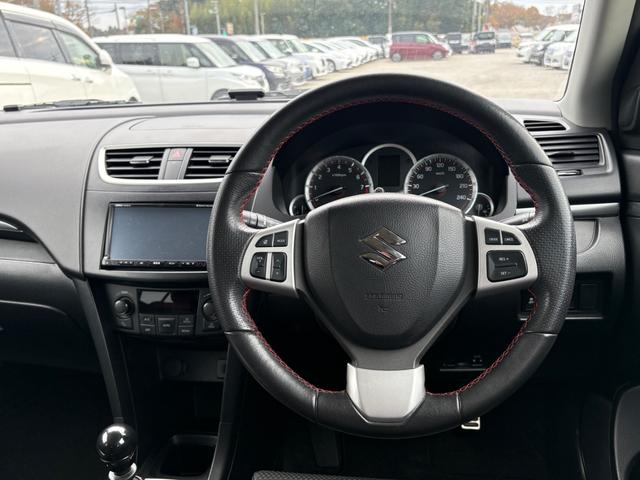 スイフトスポーツ ベースグレード SDナビ フルセグTV リアカメラ スマートキー LEDヘッドライト クルコン 純正17インチアルミ ETC(19枚目)