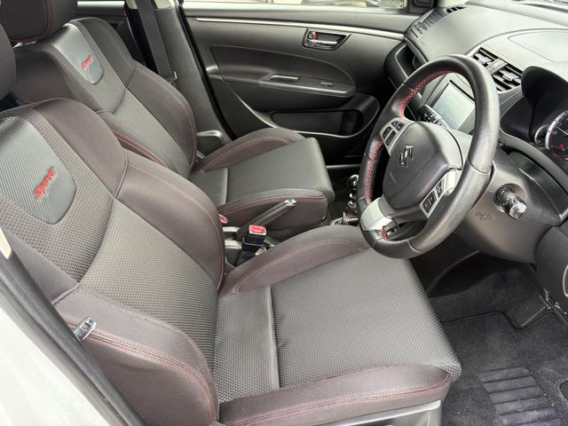 スイフトスポーツ ベースグレード SDナビ フルセグTV リアカメラ スマートキー LEDヘッドライト クルコン 純正17インチアルミ ETC(30枚目)