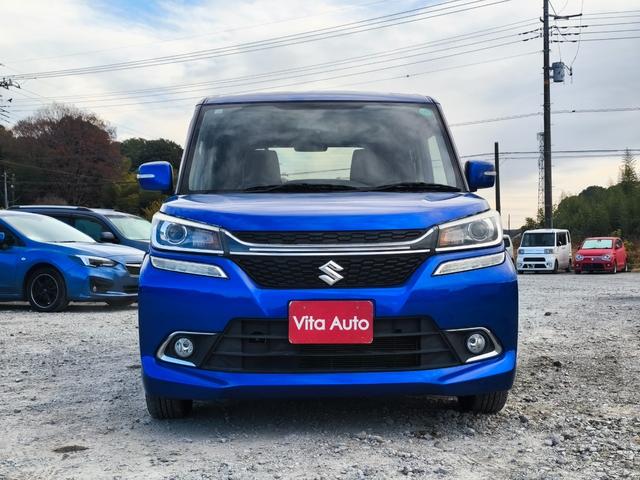 ソリオバンディット ハイブリッドＭＶ　ＨＤＤナビ　フルセグＴＶ　スマートキー　ＬＥＤヘッドライト　両側パワスラ　シートヒーター　Ｂｌｕｅｔｏｏｔｈ　純正１５インチアルミ　ＥＴＣ（3枚目）