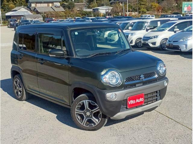 ハスラー Ｘ　ＳＤナビ　ワンセグＴＶ　リアカメラ　スマートキー　ＨＩＤヘッドライト　衝突軽減ブレーキ　シートヒーター　Ｂｌｕｅｔｏｏｔｈ　純正１５インチアルミ　ＥＴＣ（2枚目）